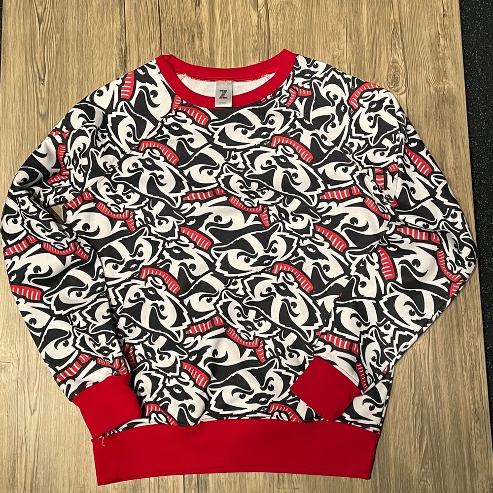 Zoozatz Bucky Badger Crewneck